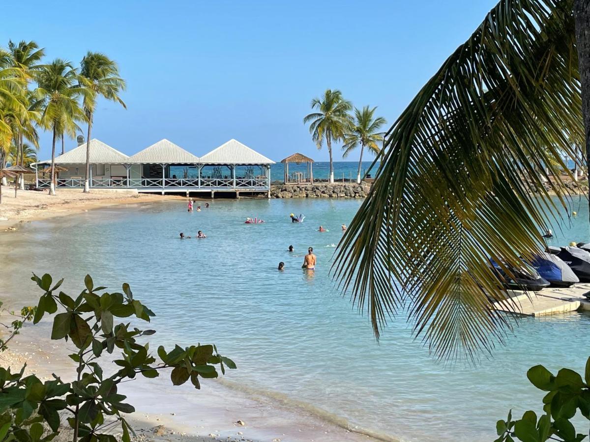 Cauris Lodge Du Marisol Vue Mer Acces Direct Plage Avec Citerne D Eau Le Gosier  Dış mekan fotoğraf